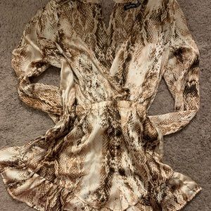 Boohoo Long Sleeve Romper
